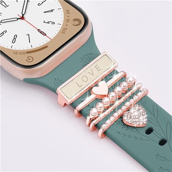 NEW Luxury Apple Watch Band with Charms main image 4